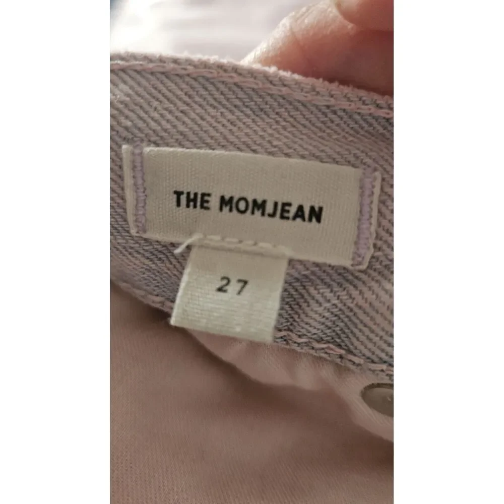 Madewell The MOMJEAN‎ Crop Jean 27 Pink Blue Tie Dye 5 POCKETS